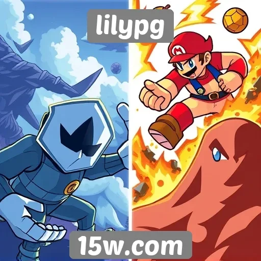 Comparativo de jogos clássicos e novos no lilypg